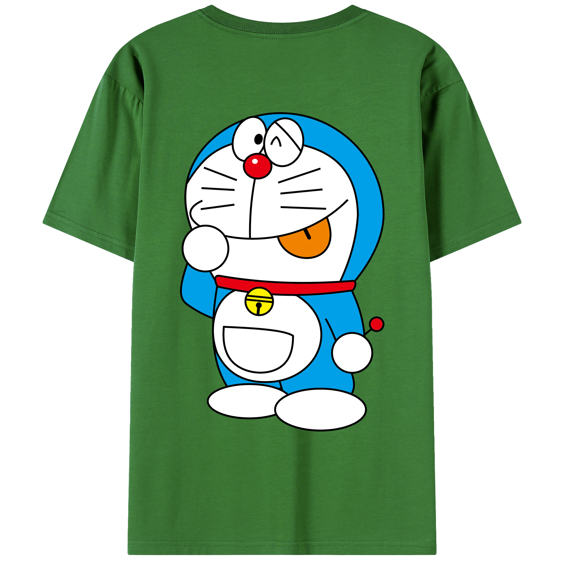 （画像用） ドラえもん Doraemon レディース半袖Tシャツ(バックプリント)